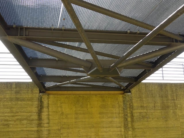 Mittlere Fußwegbrücke Spreebogenpark