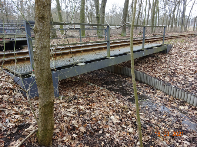 Woltersdorfer Straßenbahnbrücke / Fredersdorfer Mühlenfließ