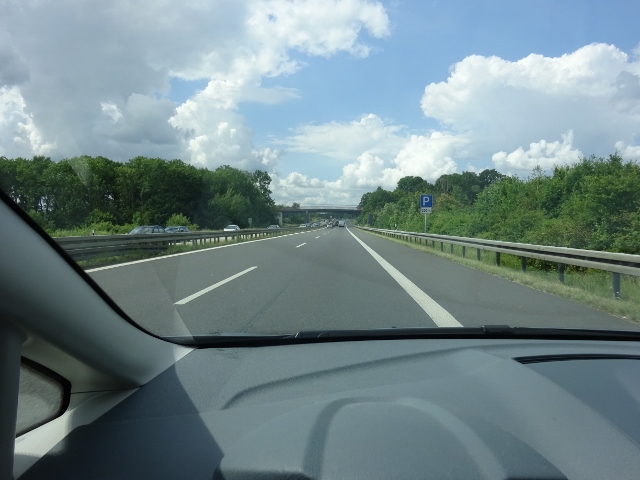 Straßenbrücke Melzow - Polzen / A 11 Autobahn Berlin - Stettin