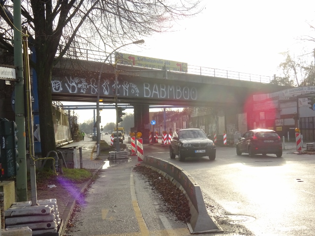 EÜ Ringbahnveränderung für A 100 - Bau / Kiefholzstraße
