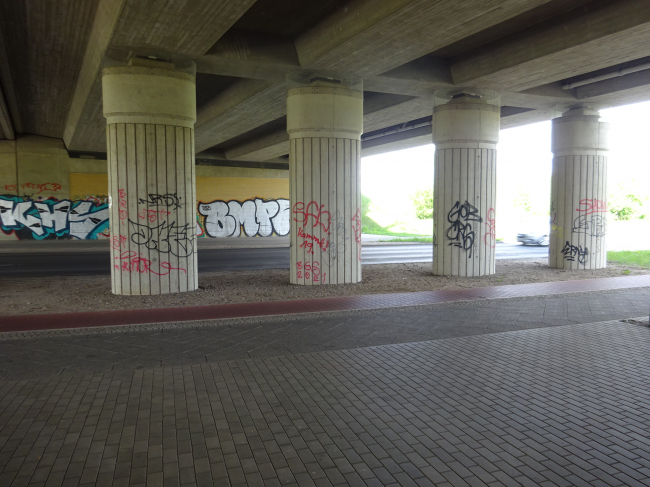 A 10 Autobahnbrücke Berliner Ring / Karower - Bucher Chaussee