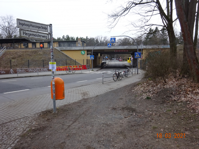 EÜ Strecke Berlin - Erkner - Frankfurt Oder - Warschau / Ingeborg - Hunzinger Straße