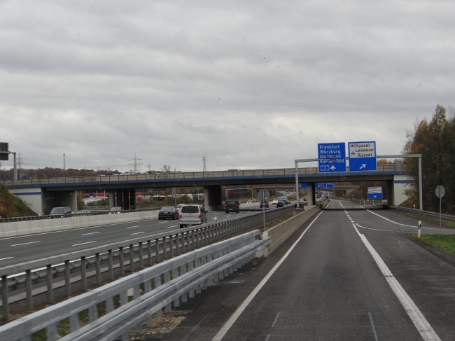 Autobahnkreuz Kassel-Mitte