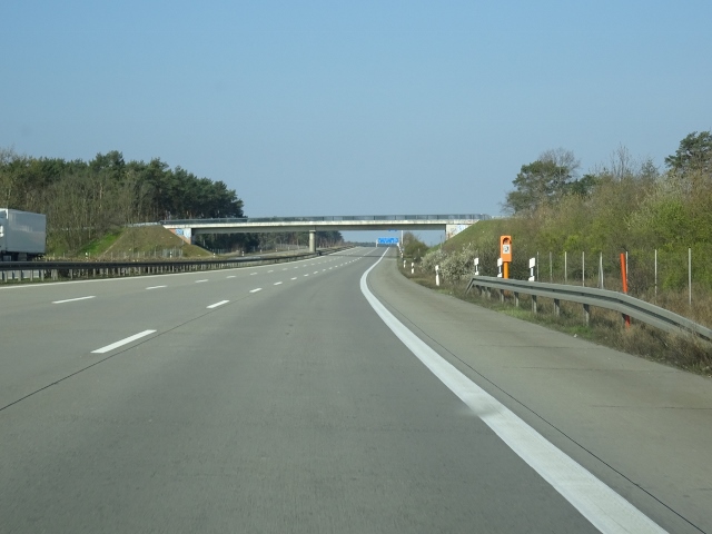 K 6945 Straßenbrücke / A 2 Autobahn Berlin - Hannover