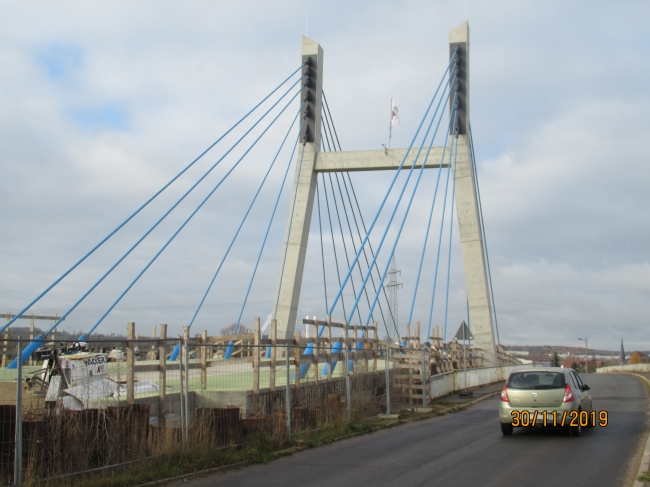 Schrägseilbrücke Schlunzig