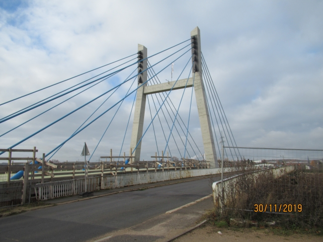 Schrägseilbrücke Schlunzig