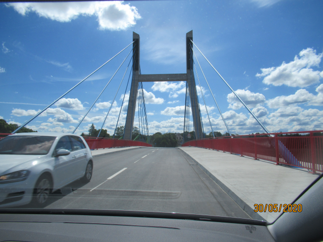 Schrägseilbrücke Schlunzig