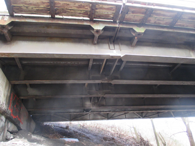 Ansicht von Süden, rechts westliches Wiederlager