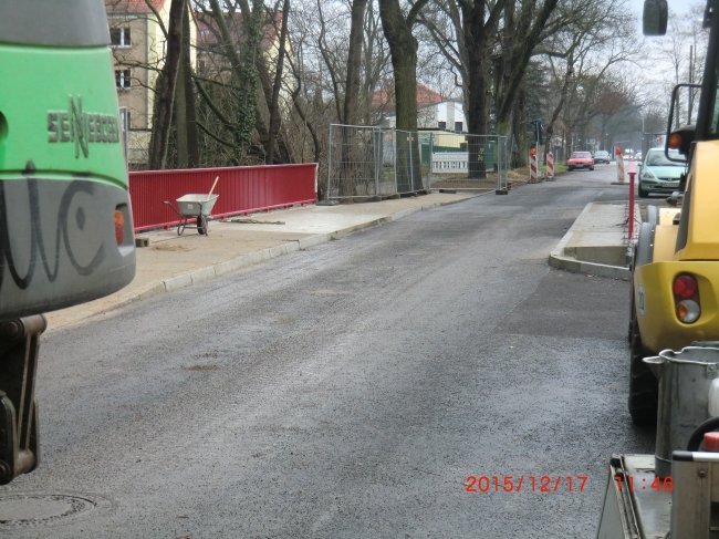 Neue Berliner Straßenbrücke / Erpe , Neuenhagener Mühlenfließ