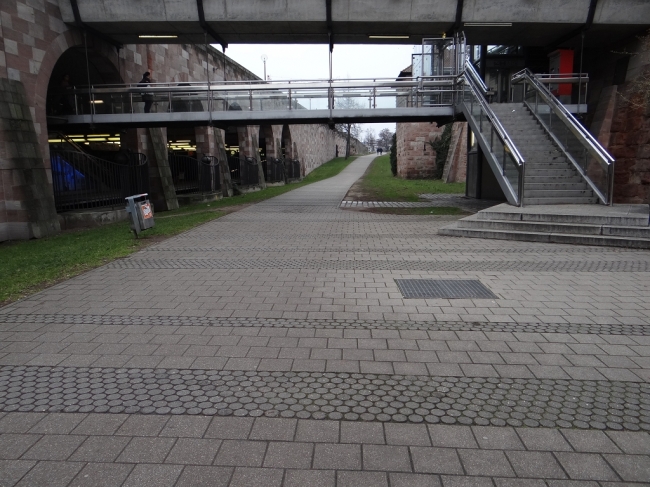 Nürnberg Brücke am Frauentor Graben