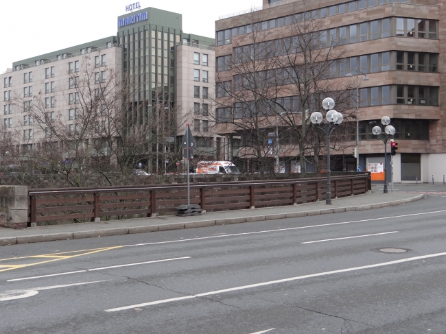 Nürnberg Grasergasse am Frauentorgraben