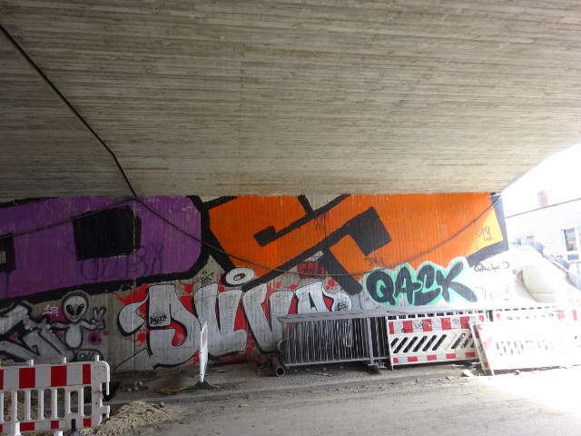 EÜ Strecke im Berliner S-Bahnring nahe Bf Ostkreuz / Wiesenweg