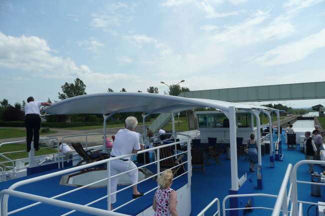 Unter der Schleusenbrücke