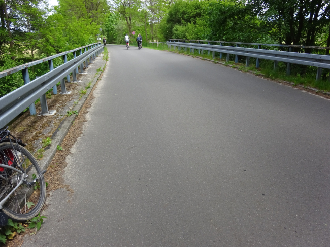 Straßenbrücke " An den Havelbergen " / Steinhavel