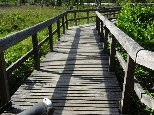 Bohlenfußwegbrücke / Teufelsmoor