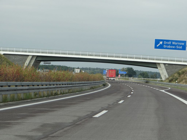 Balkenbrücke A 14 