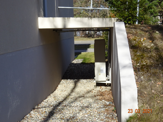 Fußwegbrücke im Industriepark Wuhlheide