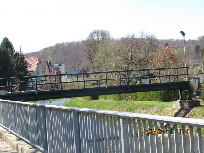 Fußgängerbrücke Freital