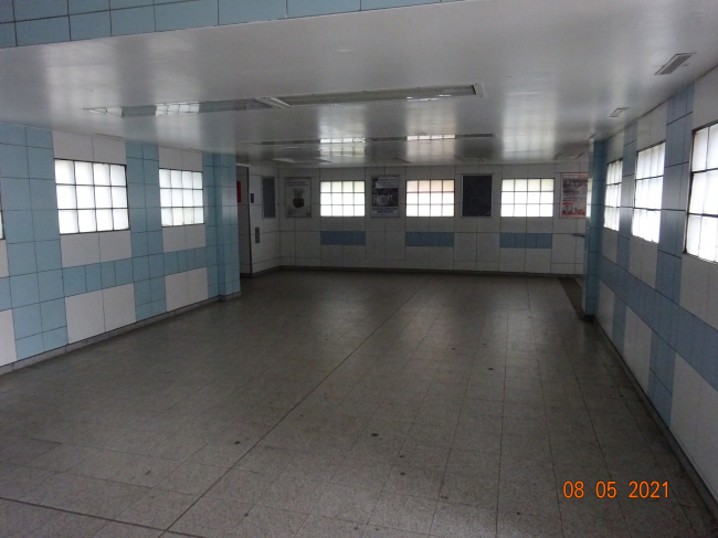 Zugangsbrücke zum S - Bahnhof Birkenwerder / Bahnsteigende Süd