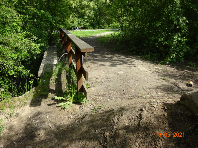 ehem. verlängerte Schwanebecker Chausseebrücke / Panke