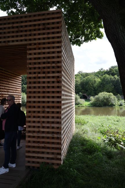 Blickrichtung der vermuteten Brückenposition