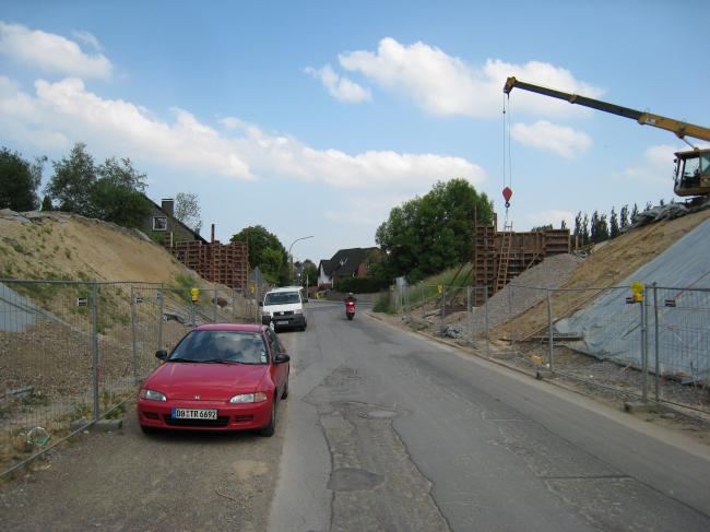 Baustelle, Blick nach Süden