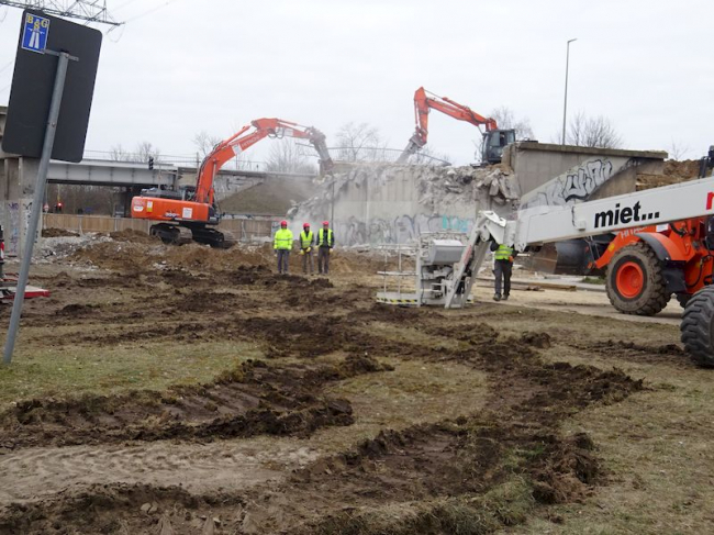 Abriss der Brücke