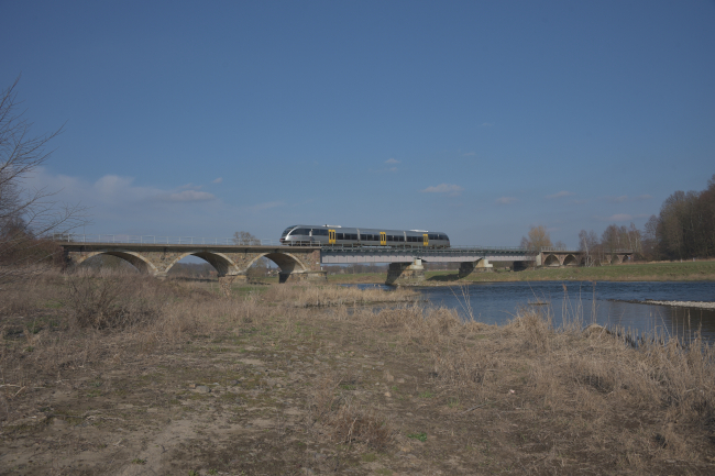 Eisenbahnbrücke Röda