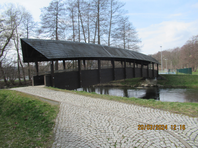 Holzbrücke Weischlitz