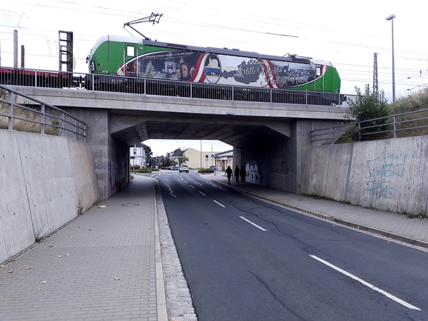 Eisenbahnüberführung