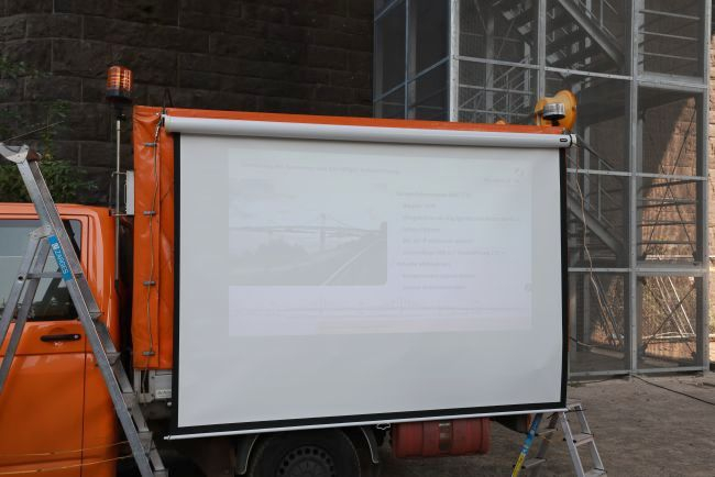 Brückenbesichtigung mit Strassen.NRW