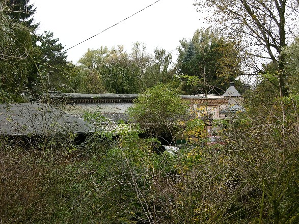 das alte Fort zum Schutz der Brücke