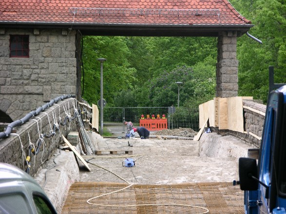 Sanierung der Brücke