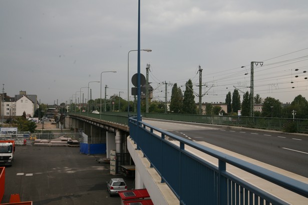 der alte Teil über den ehem. Güterbahnhof