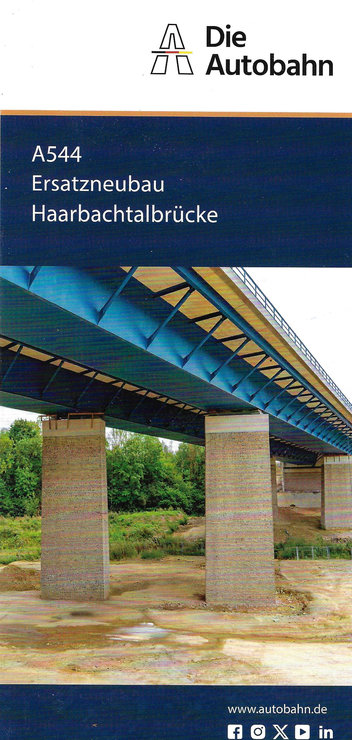 A544 Ersatzneubau Haarbachtalbrücke